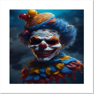 killer clown Posters and Art